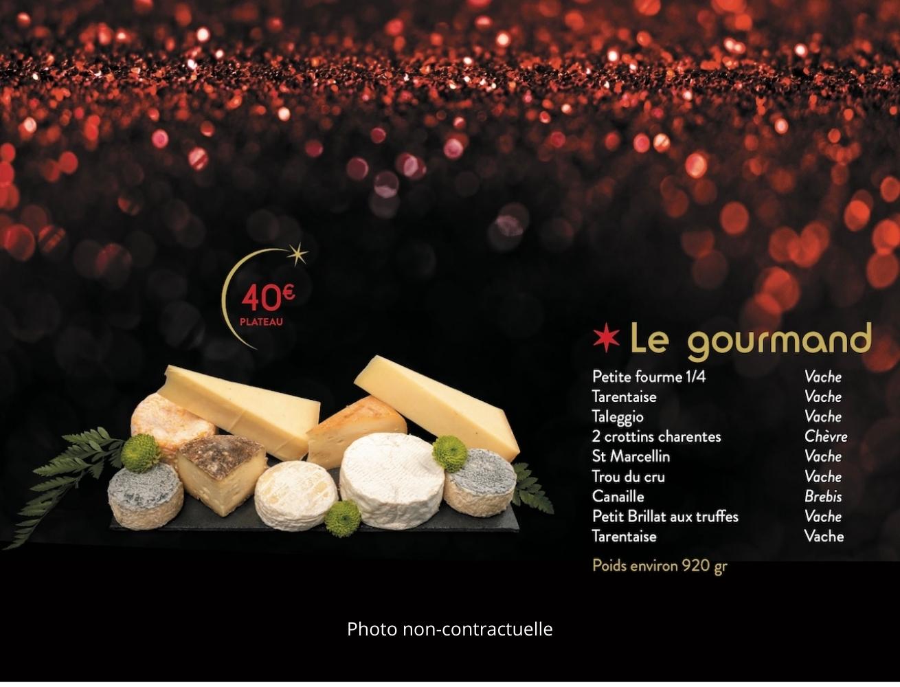 Le Gourmand Plateaux de fromages Noel